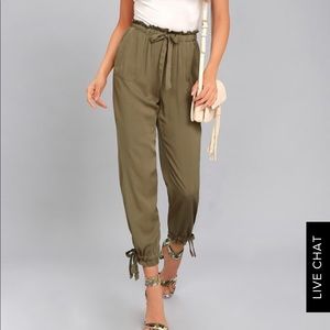 Sebastian Olive Green Pants